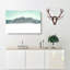 Forest At Wintertime Painting - Wrapped Canvas-56656917