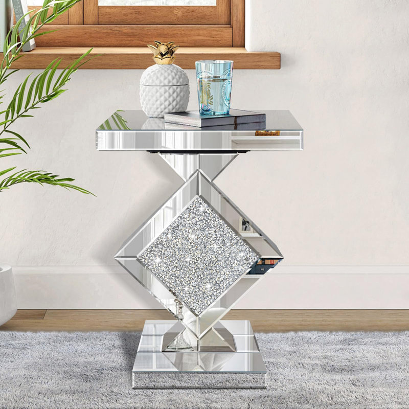 Pedestal End Table