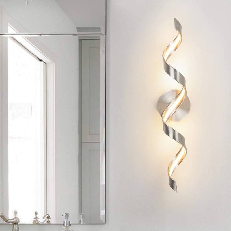 Ketilbiorn Dimmable LED Vanity Light, Silver, 3000K