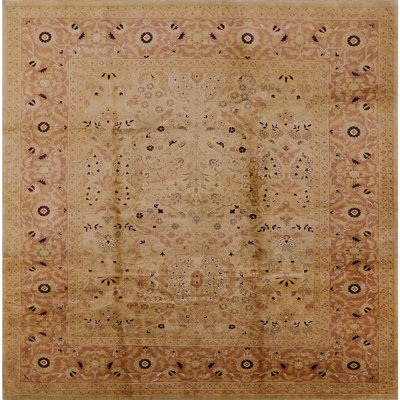 Tapis beige / rouge Bergson