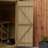 6 ft. W x 8 ft. D Wooden Overlap Apex Garden Shed with Installation Service