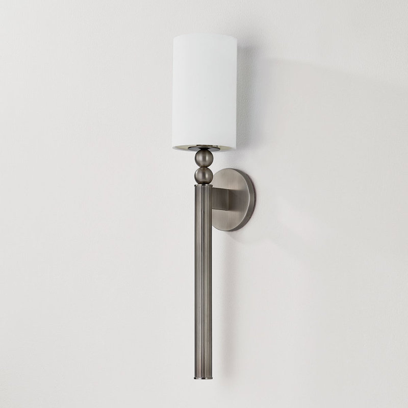 LAKEPORT Wall Sconce, Vintage Pewter