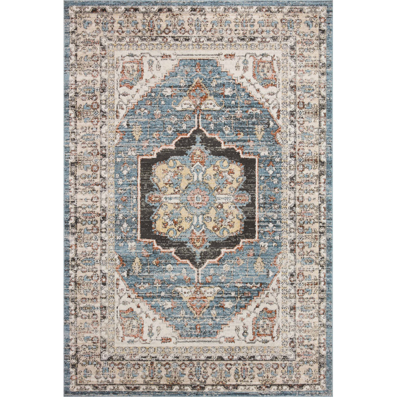 Oriental Indoor Rug, Rectangle 5'3" x 7'9"