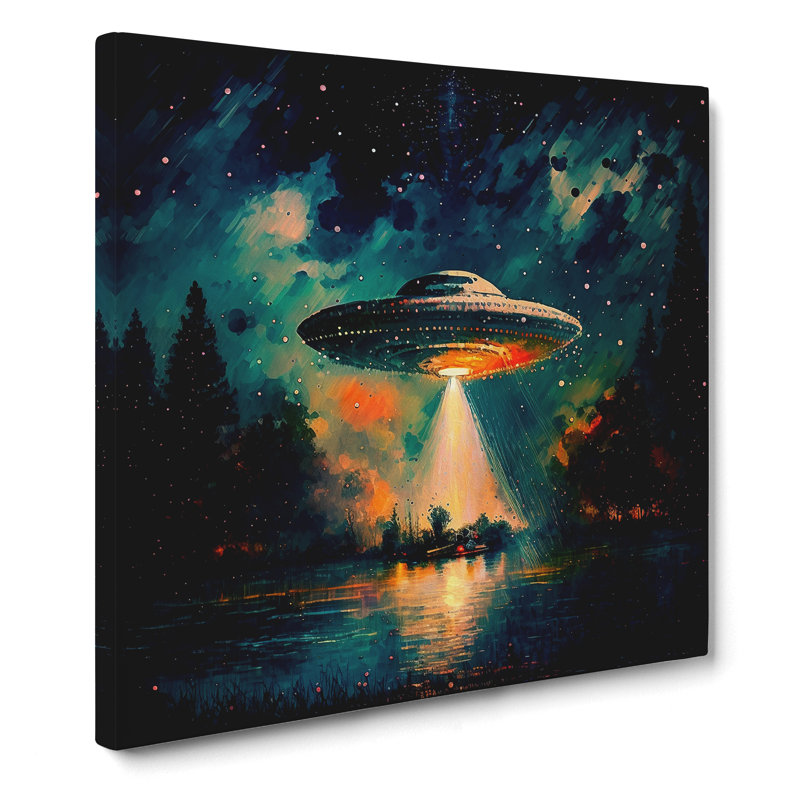 Modern Wall Art - Wrapped Canvas - Framed Print