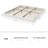 Platform Bed Frame, Wooden Slat Support, No Box Spring Needed, Easy Assembly & Modern Style-432442524-432442527