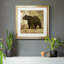 Ours champêtre - peinture encadrée-1538647094-1538647096