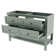 48'' Double Bathroom Vanity Base Only, Sink not Included