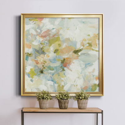 Floral Blush II - cadre photo, reproduction d'art sur toile