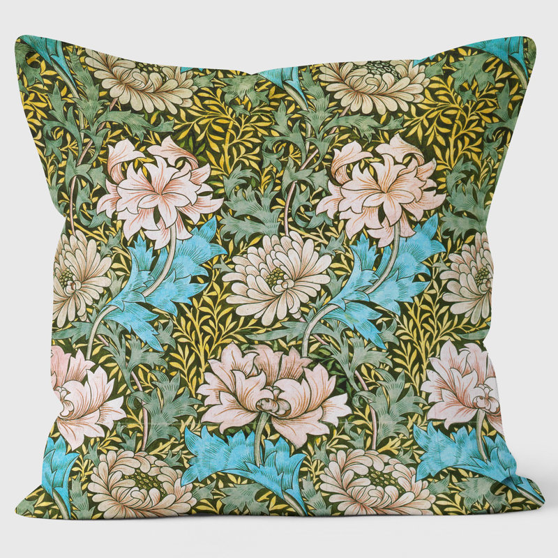 Chrysanthemum - William Morris Cushion