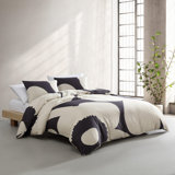 Iso Unikko Organic 100% Cotton Standard Duvet Cover Set