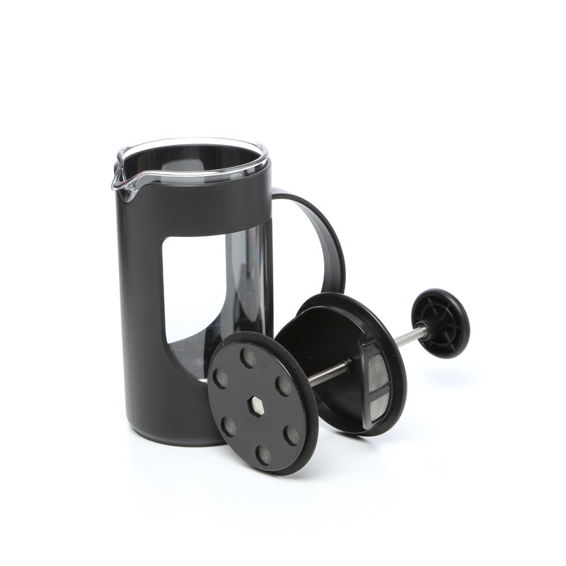 BonJour Ami-Matin French Press Coffee Maker, 3 Cup, Black
