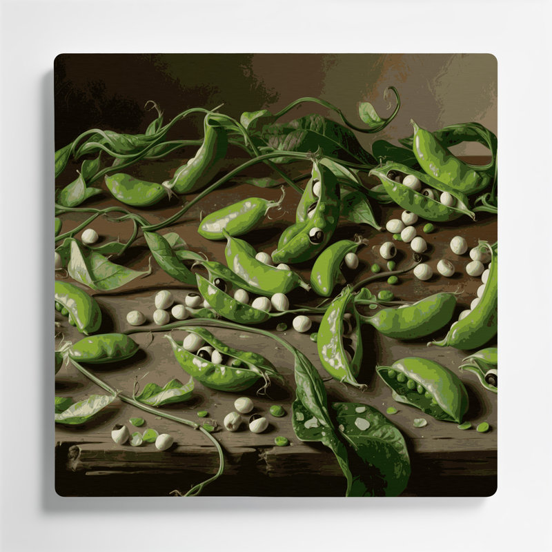 Art mural en métal légumes, H 16 po x l 16 po