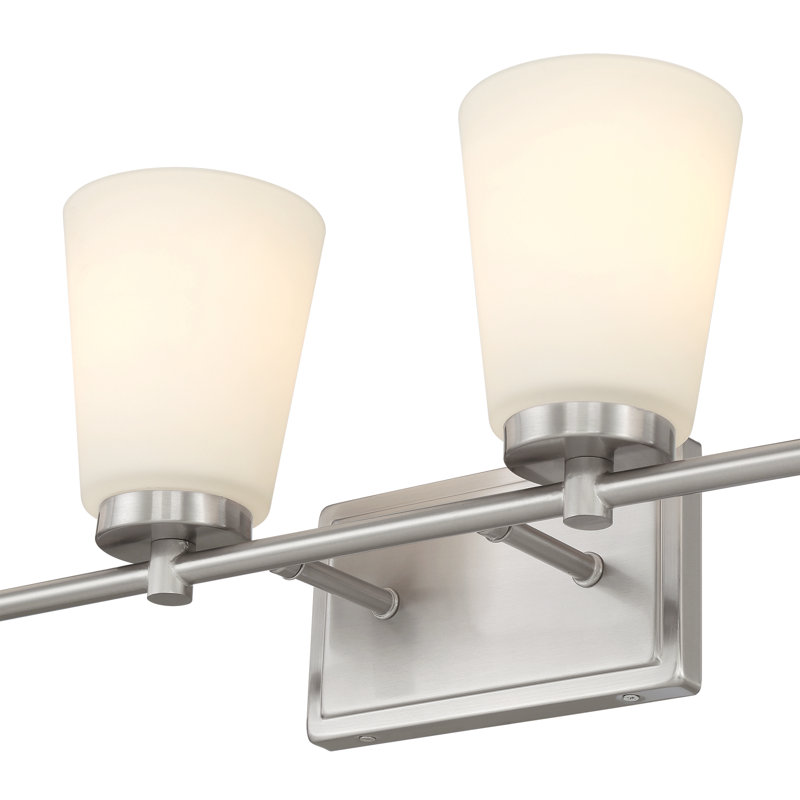 Ceriel 6 - Light Steel Dimmable Vanity Light, Satin Nickel