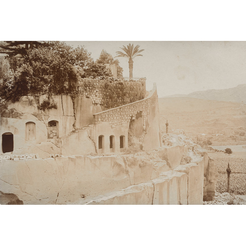 Égypte carte postale I, H 12 po x l 18 po, Non, Toile tendue