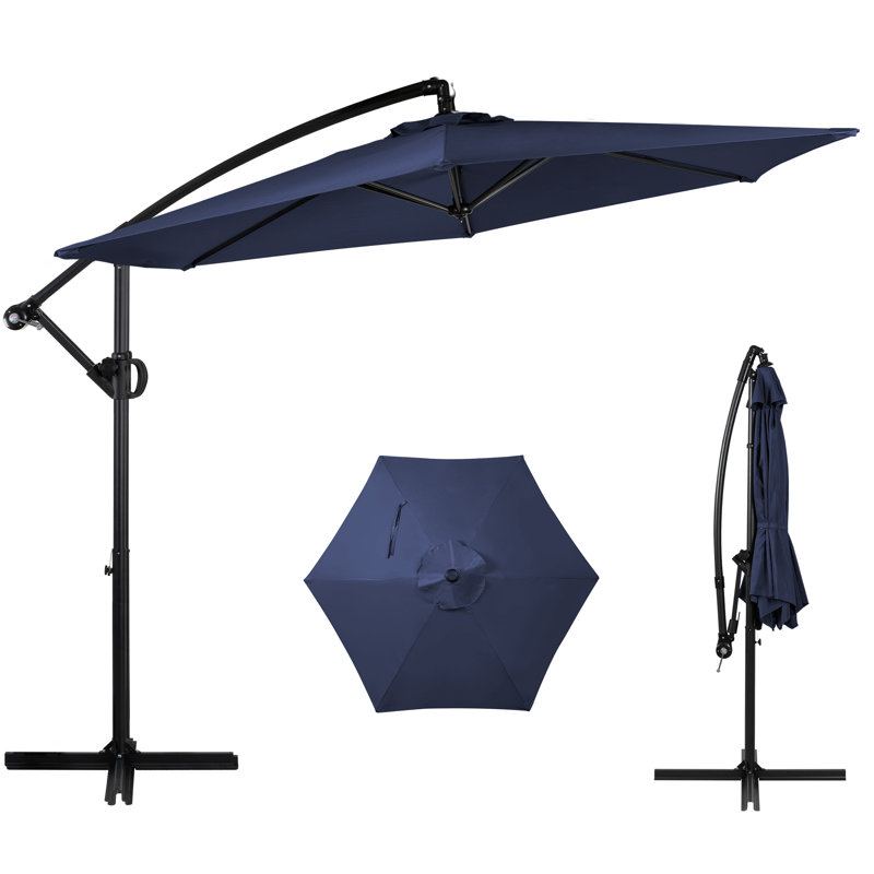 Parasol en porte-à-faux de 110 po, Marine