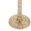 Porte-bougie décoratif martelé décoratif pour la maison - Porte-bougie de table moderne pour décoration de salon - Or et métallique-1592251550