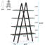 Bibliothèque échelle en acier Knightsen H 65 "x l 35"-1275171936