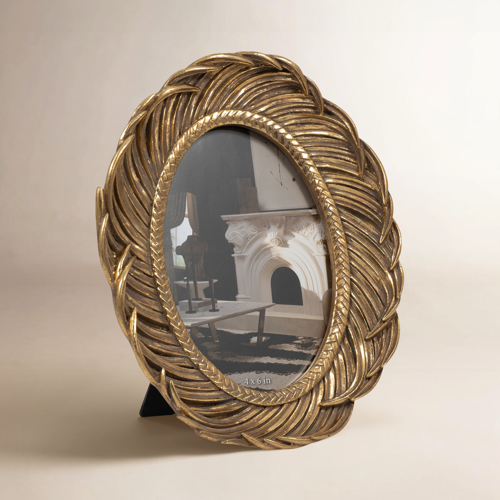 Feather 4" x 6" Picture Frame