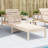 Sun Lounger 78.5"X24.4"X21.7" Solid Wood Pine-150560354