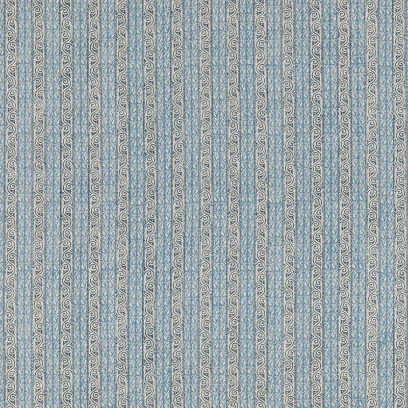 Portobello Tetbury Striped Linen Fabric