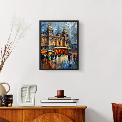 LANDSCAPES Series CCCLXIII  -Premium Framed Print -Ready to Hang - No Nails Required
