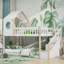 Virgo Super Single Solid Wood Bed