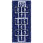 Tapis de couloir anti-dérapant en caoutchouc-1127259874