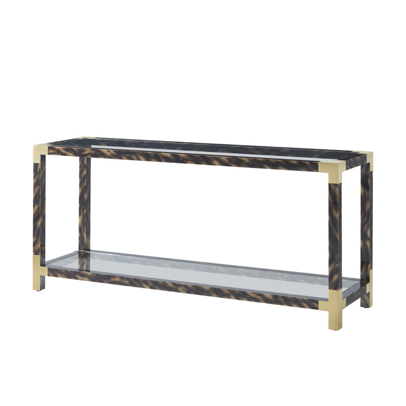 Arakan 65'' W Glass Console Table