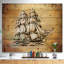 « moving old voilier drawing », peinture-34270502-34270501
