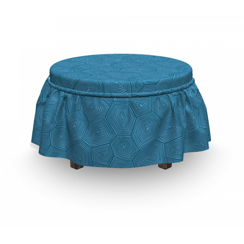 Housse pour hexagonale triangles repose-pieds
