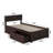 Bueno Park Solid Wood Platform Bed with Footboard and Under Bed Drawers-558453388-558082696