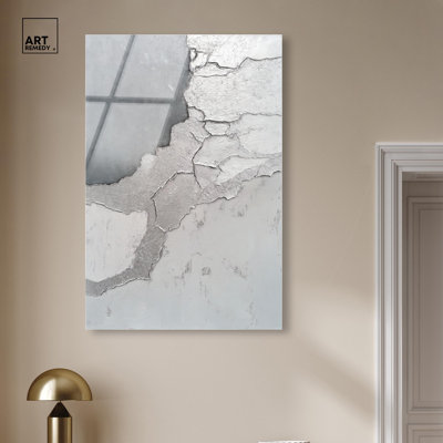 Chasm of Grey I Acrylic Print Elegant Wall Decor by Art Remedy