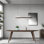 Adlyna Rectangular with Solid Wood Base Dining Table