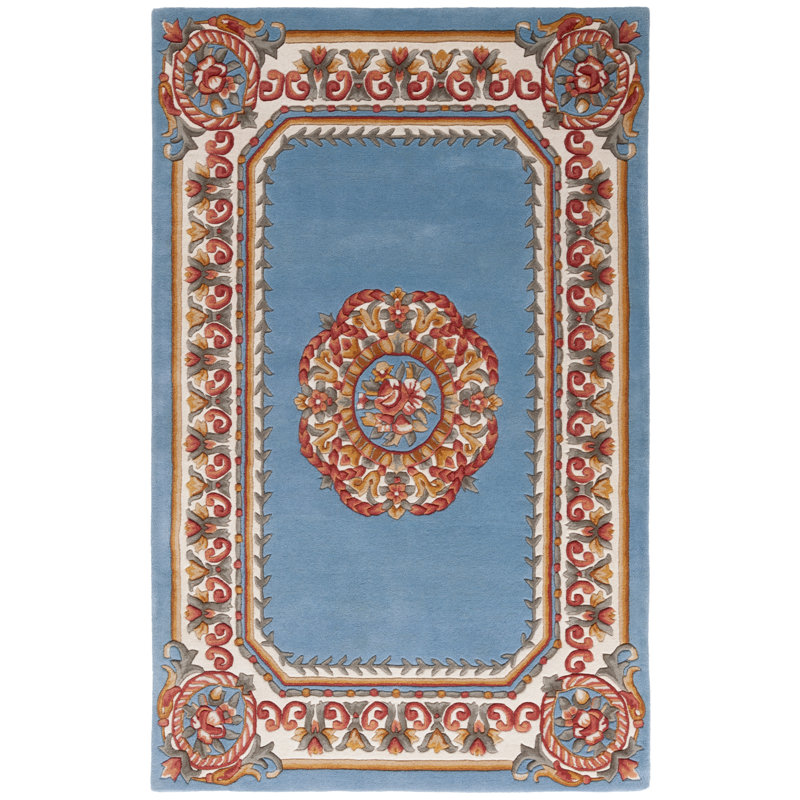 Tapis en coton touffeté à la main Addiline, Rectangle 3 pi x 5 pi