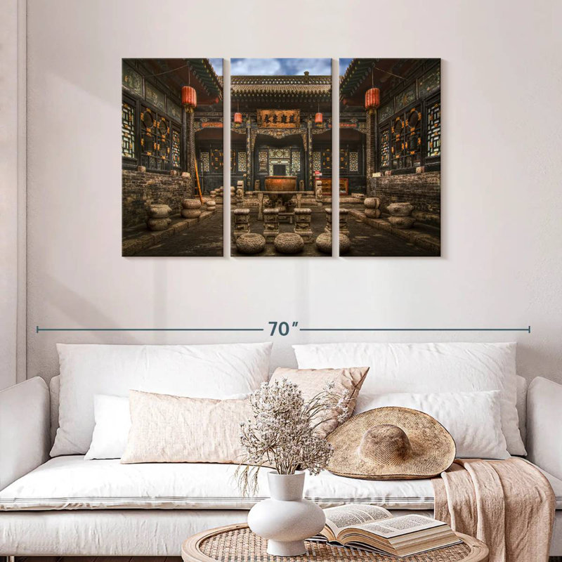 Lilie Ancient Pingyao Castle, 28" H x 45" W