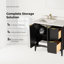 Meuble-lavabo simple 36 po Gabi-110352050