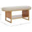 Comesana Polyester Upholstered Storage Bench-478964701