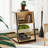 Bookshelf, 4 Tier Bookcase, Ladder Shelf Bookcase With Storage Organizer-111072680