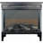 24" Three Sided Glass Electric Fireplace With Feet