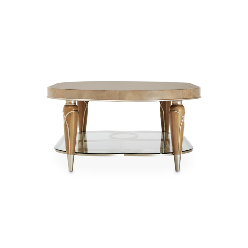 Villa Cherie Oval Cocktail Table - Caramel