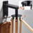 Metal Rectangle Wall Mounted Pot Rack