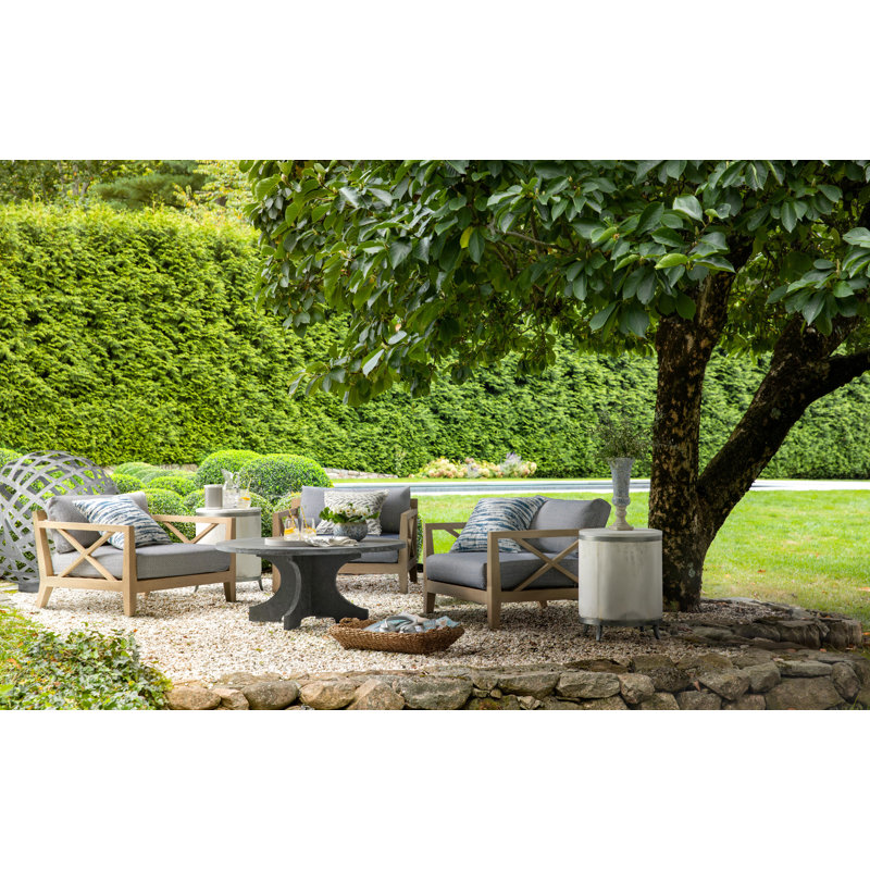 Modern Luxury Sequoia Linen Print Fabric, Graphite