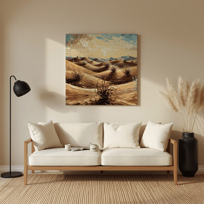 Art mural en métal brun 144 Southwestern, H 192 po x l 192 po x P 0,05 po