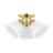 Becky Glass Flush Mount-22240815