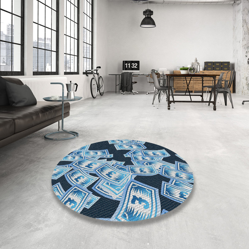 Aragon Wool Indoor Rug, Round 3'