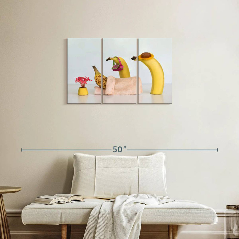 Sick Banana, 20" H x 33" W