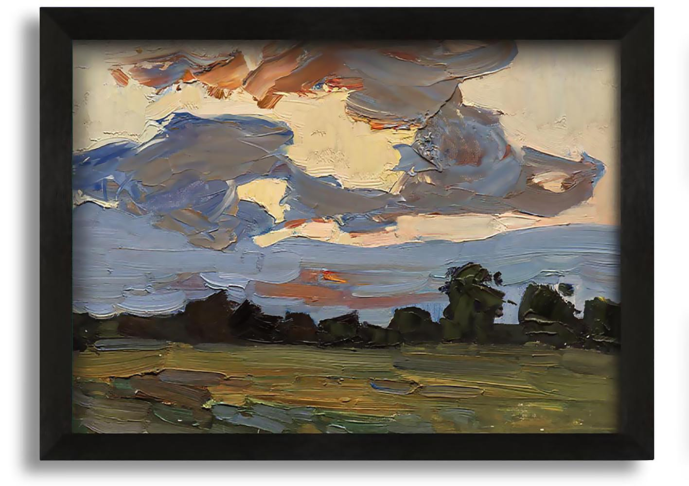 Ophelia & Co. Abstract Countryside - Picture Frame Painting on Canvas ...