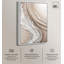 «Viscous Veils I Canvas Elegant Abstracts» par Art Remedy-115025636-115025635
