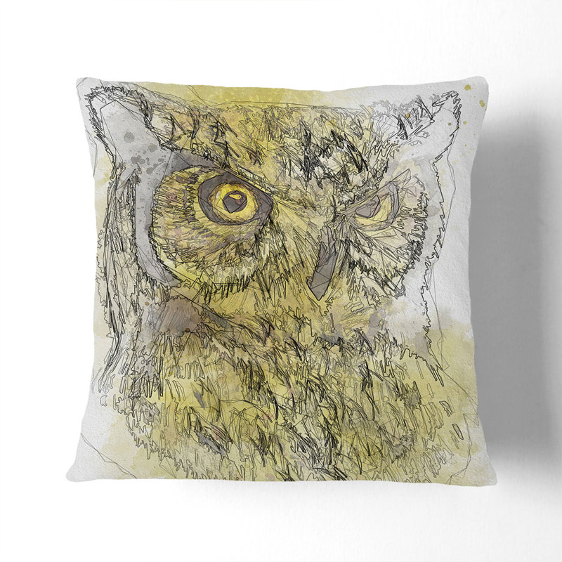 Square Throw Cushion, 40cm H x 40cm W x 15cm D