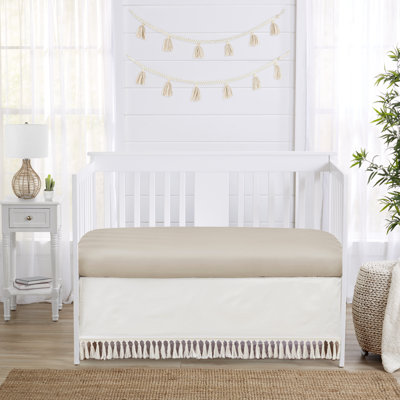 Volant 100% coton Taupe Desert Sun Collection